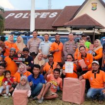 Jasa Raharja dan Mitra Gelar Kampanye Keselamatan Berlalu Lintas Kepada Komunitas Otomotif Lampung Utara