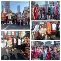 Kelurahan Sepang Jaya Ikut Meriahkan Pawai Budaya Tari Ngigel 2025