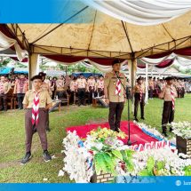 Peringatan Hari Pramuka ke-64 di Natar: Wabup Syaiful Ajak Generasi Muda Bersatu Bangun Ketahanan Bangsa