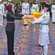 Paskibraka Provinsi Lampung 2025 Siap Jalankan Tugas di HUT RI Ke-80