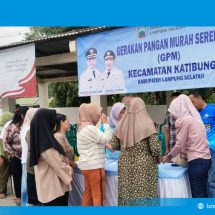 Stabilkan Harga Pangan, Pemkab Lampung Selatan Gelar GPM di Seluruh Kecamatan