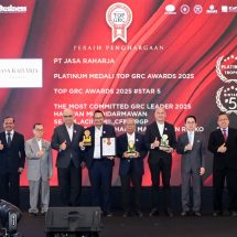 Jasa Raharja Raih 4 Penghargaan TOP GRC Awards 2025, Perkuat Implementasi Tata Kelola, Manajemen Risiko, dan Kepatuhan