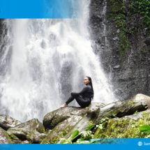 Zita Anjani Sambangi Air Terjun Way Tayas, Dorong Wisata Alam Rajabasa Jadi Ikon Lampung Selatan