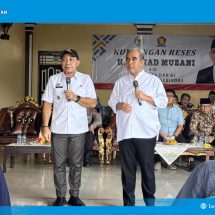 Wabup Lampung Selatan Syaiful Dampingi Ketua MPR RI Serap Aspirasi Warga di Natar