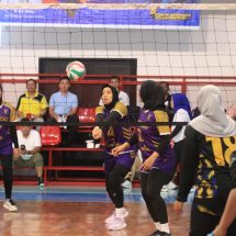 Tim Voli Putri Lampung Melaju ke Babak Delapan Besar Pornas Korpri XVII Palembang