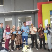 Hari Ketiga, Tim UPTD I Rajabasa, UPT Pengelolaan Pajak dan Jasa Raharja Sampaikan Sosialisasi dan Edukasi Kepada Masyarakat Wajib Pajak