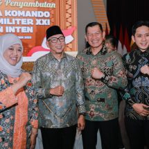 Pemprov Lampung Gelar Silaturahmi dan Penyambutan Pangdam XXI/Radin Inten Mayjen TNI Kristomei Sianturi di Mahan Agung
