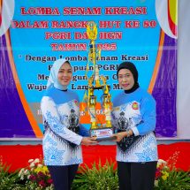 Purnama Wulan Sari Mirza: Guru Lampung Harus Sehat, Kompak, dan Jadi Inspirator Bangsa