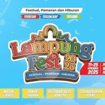 Program Unggulan Gubernur, Baru 9 OPD Berpartisipasi di Lampung Fest 2025