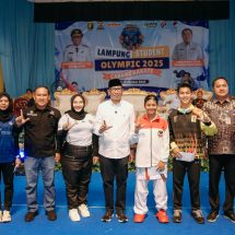 Gubernur Mirza Gelorakan Semangat Juang Atlet Muda di Ajang Lampung Student Olympic 2025 Cabang Karate