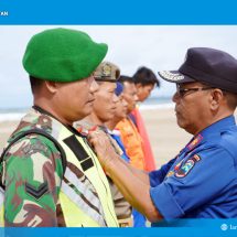 Latih Respons Cepat di Laut, Damkar Lampung Selatan Gelar Pelatihan Water Rescue di Pantai Kedu