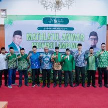 Pemprov Lampung Apresiasi Peran Mathla’ul Anwar dalam Pendidikan dan Dakwah Umat