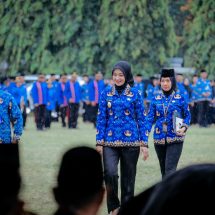 Guyuran Hujan Tak Surutkan Semangat Pemuda pada Peringatan Hari Sumpah Pemuda ke-97 di Lampung