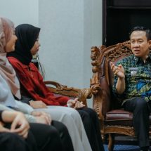 Sekdaprov Marindo Kurniawan Menerima Kunjungan Mahasiswa UPM Malaysia Ikuti Program Pertukaran di Universitas Malahayati