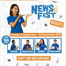 BRI News Fest 2025: Ajak Jurnalis Tanah Air Berkompetisi, Menangkan Hadiah Ratusan Juta dan Beasiswa S2