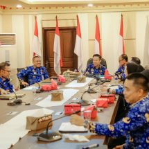 Sekdaprov Marindo Kurniawan Ikuti Rapat Koordinasi Percepatan Realisasi APBD Tahun Anggaran 2025 Bersama Kemendagri