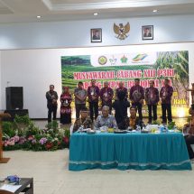 Tuhu Bangun Resmi Membuka Muscab P3RI ke XIII