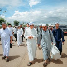 Ijtima Ulama Dunia, Gubernur Rahmat Mirzani Djausal Pantau Tabligh Akbar Indonesia Berdoa di Kawasan Kota Baru