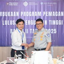 Jasa Raharja Dukung Penguatan Kompetensi SDM Lewat Program Pemagangan Lulusan Perguruan Tinggi Tahun 2025