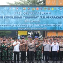 Polda Lampung Kerahkan 4.021 Personil Amankan Nataru 2025/2026 di Lampung