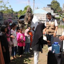 PTPN Group Buka Posko Pendidikan Kesehatan di Aceh Pidie Jaya, Edukasi Warga Cegah Penyakit Pasca-Bencana