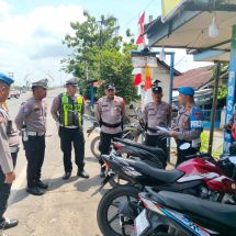 Bidpropam Polda Lampung Lakukan Pengawasan Intensif Pada Posko Jajaran Operasi Lilin Krakatau 2025