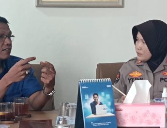 Kunjungi Balai Wartawan, Polda Lampung Sampaikan Permohonan Maaf ke PWI