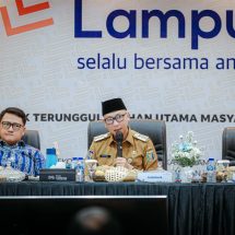Rapat Koordinasi Strategis Bank Lampung Dihadiri Ketua DPRD Ahmad Giri Akbar