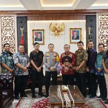 Perkuat Gakum, Kanwil DJP Bengkulu-Lampung Audiensi dengan Polda Lampung