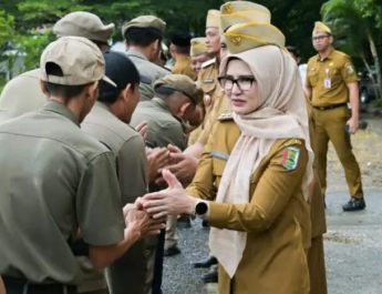 Halal Bihalal Pemkab Pesawaran, Bupati Ajak ASN Tingkatkan Semangat Kerja