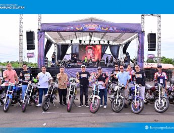 Jamda II RX-King Lampung Resmi Dibuka, Wabup Syaiful: Keselamatan Harus di Atas Kecepatan