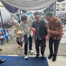 RCEO BRI Region 5 Bandar Lampung Sapa Langsung Pensiunan di Kanca Tanjung Karang dan Hadirkan Layanan Kesehatan