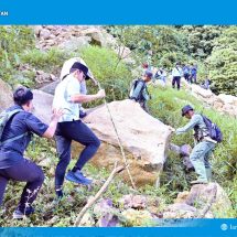 Longsor Gunung Rajabasa: Bupati Egi Naik 3 Km, Tanam Pohon Cegah Bencana Susulan