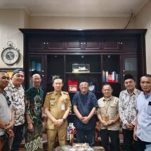 Jelang Pelantikan, JMSI Lampung Lakukan Pertemuan Dengan Sekdaprov Marindo Kurniawan