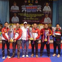 Lampung Juara Umum Kejurnas Karate Sukaido