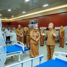 Wagub Jihan Nurlela Pimpin Apel di RSUD Bandar Negara Husada. Dorong Peningkatan Kualitas Layanan, Profesionalisme dan Inovasi Kesehatan