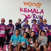 Kapolda Lampung Pimpin Ratusan Personel dan Bhayangkari Polda Lampung Ikuti Kemala Run 2026