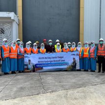 Bulog Kanwil Lampung Gelar Eduwisata Ke Siswa SMKN 4 Balam, Dorong Literasi Pangan