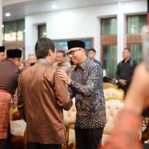 Gubernur Rahmat Mirzani Djausal Hadiri Silaturahmi Masyarakat Perantau Sumbagsel di Palembang