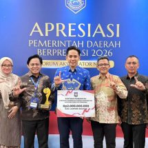 Creative Financing 2026: Lampung Selatan Raih Peringkat Kedua Nasional, Kantongi Insentif Rp2 Miliar dari Inovasi Pembiayaan Daerah