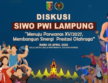 PWI Lampung Gelar Diskusi Olahraga Menuju Porwanas 2027