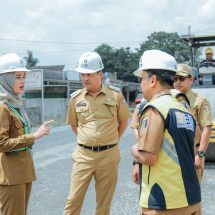 Wagub Jihan Nurlela Lakukan Groundbreaking Ruas Jalan Bandar Sakti–SP Daya Murni, Tinjau Perbaikan Ruas Jalan SP Daya Murni–Gunung Batin di Tubaba