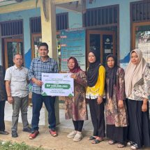 PTPN I Regional 7 Salurkan Bantuan Rp100 Juta untuk Renovasi PAUD Al Kausar Tanggamus