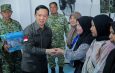 Sekdaprov Marindo Kurniawan Ikuti Prosesi Peresmian Operasionalisasi 1.061 Kopdes Merah Putih oleh Presiden Prabowo Subianto