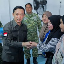 Sekdaprov Marindo Kurniawan Ikuti Prosesi Peresmian Operasionalisasi 1.061 Kopdes Merah Putih oleh Presiden Prabowo Subianto