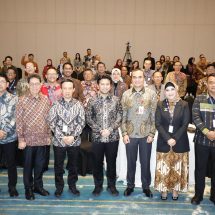 Sekdaprov Marindo Kurniawan dan Jajaran Direksi Bank Lampung Hadiri Rapat Kerja KUB Bank Jatim Tahun 2026 