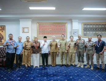 Wagub Jihan Terima Kunjungan Kontingen Daerah, Akan Ikuti Jamnas Pramuka XII di Bumi Perkemahan dan Graha Wisata Cibubur