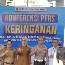 BRI Kanca Teluk Betung Dukung Program Keringanan Pajak Kendaraan 2026, Permudah Masyarakat Lampung Penuhi Kewajiban Pajak