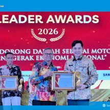 Sukses Dongkrak Pariwisata Jadi Penggerak Ekonomi, Bupati Radityo Egi Raih Top Regional Leader Awards 2026