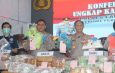 Polda Lampung Ungkap 17 Kasus Narkotika, Sita 179,5 Kg Sabu dan Selamatkan 948 Ribu Jiwa